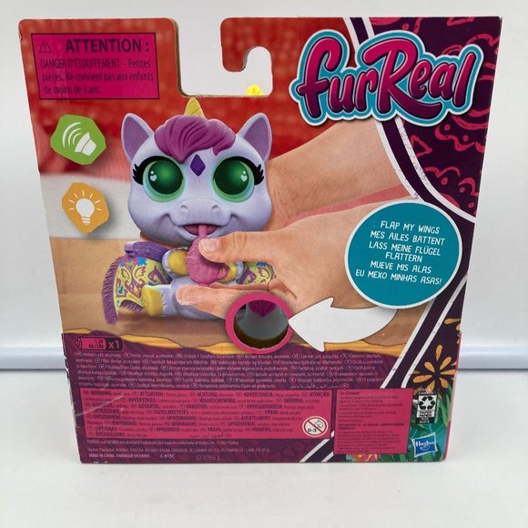 FurReal Airina the Unicorn Color-Change Interactive Feeding Toy 4+ - Picture 2 of 2